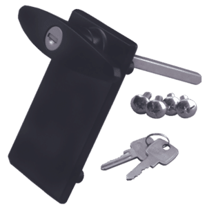 GARADOR 'T' Locking Garage Door Handle - Black