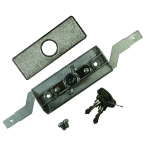 STEEL-LINE SLINE0010Inline Steel Roller Door Lock - Silver