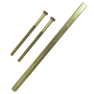 CHAMELEON Spindle And Screw Fixing Kit - Polished Brass