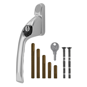 CHAMELEON Adaptable Multi Spindle Offset Window Espag Handle - Polished Chrome - LH
