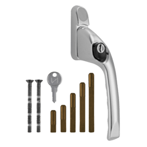 CHAMELEON Adaptable Multi Spindle Offset Window Espag Handle - Polished Chrome - RH