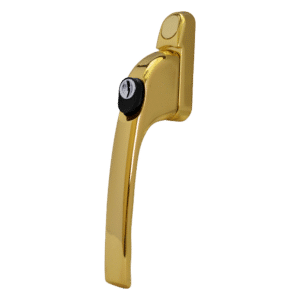 CHAMELEON Inline Window Espag Handle - Polished Brass