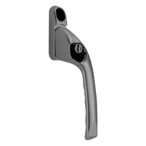 CHAMELEON Offset Locking Window Espag Handle - Satin Chrome - RH