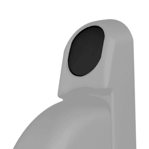 CHAMELEON Window Espag Handle Screw Cover - Black