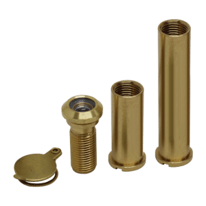 CHAMELEON Adaptable 160° Degree Door Viewer - Polished Brass (35mm - 85mm)