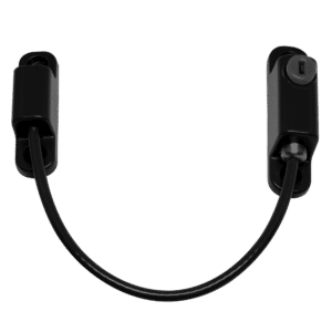 CHAMELEON 150mm Locking Window Cable Restrictor - Black