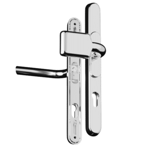 CHAMELEON Pro XL Lever/Pad 59-96mm Centres Adaptable Handle - Polished Silver