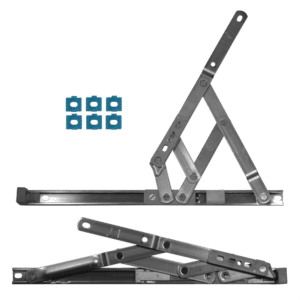 CHAMELEON Side Hung Restricted Friction Hinge With Packers - 13mm - 17mm - 300mm x 13mm - 17mm LH