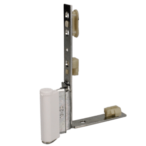 CHAMELEON Tilt Before Turn Rebated Corner With White Cover - 13mm Axis Left Hand
