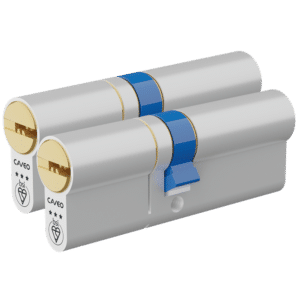 CAVEO TS007 3* Double Euro Dimple Cylinder Keyed Alike - 85mm 40(Ext)/45 (35/10/40) 3 Keys