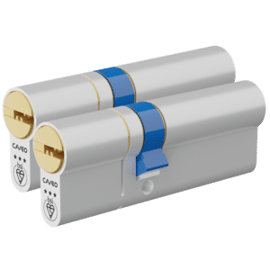 CAVEO TS007 3* Double Euro Dimple Cylinder Keyed Alike - 85mm 35(Ext)/50 (30/10/45) 3 Keys