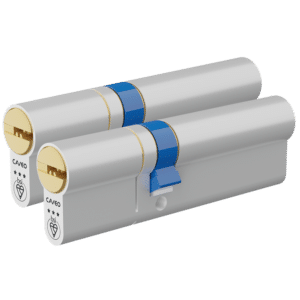 CAVEO TS007 3* Double Euro Dimple Cylinder Keyed Alike - 100mm 40(Ext)/60 (35/10/55) 3 Keys