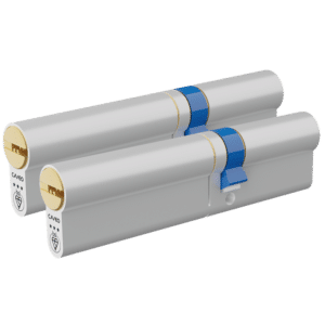 CAVEO TS007 3* Double Euro Dimple Cylinder Keyed Alike - 120mm 75(Ext)/45 (70/10/40) 3 Keys