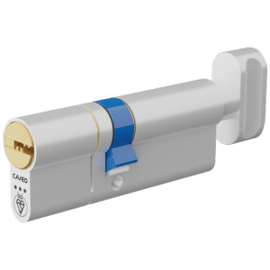 CAVEO TS007 3* Key & Turn Euro Dimple Cylinder - 80mm 35(Ext)/45 (30/10/40T) KD