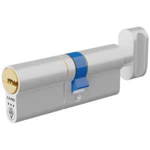 CAVEO TS007 3* Key & Turn Euro Dimple Cylinder - 80mm 45(Ext)/35 (40/10/30T) KD