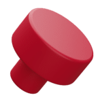 CAVEO Key Insert 100 Per Pack - Red