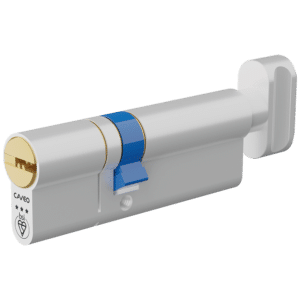 CAVEO TS007 3* Key & Turn Euro Dimple Cylinder - 85mm 35(Ext)/50 (30/10/45T) KD