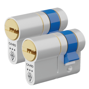 CAVEO TS007 3* Half Euro Dimple Cylinder Keyed Alike - 40mm (30/10) 3 Keys