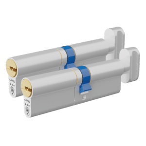 CAVEO TS007 3* Key & Turn Euro Dimple Cylinder Keyed Alike - 105mm 45(Ext)/60 (40/10/55T) 3 Keys
