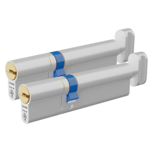 CAVEO TS007 3* Key & Turn Euro Dimple Cylinder Keyed Alike - 110mm 40(Ext)/70 (35/10/65T) 3 Keys