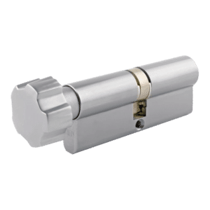UNION 2X19 Euro Key & Turn Cylinder - 74mm 37/T37 (32/10/T32) KA `WVL482` SC