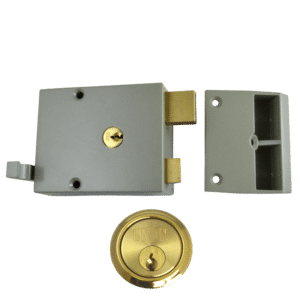 UNION 1332 & 1334 Drawback Rimlock - 60mm CG Case - PL Cyl Boxed