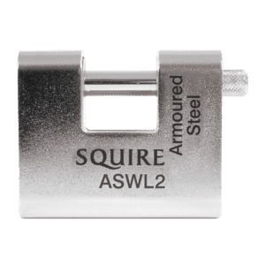 SQUIRE ASWL Steel Sliding Shackle Padlock - 80mm KD Visi