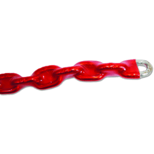 ENGLISH CHAIN Strong Link Security Welded Steel Chain - 6mm ZP 0.9m