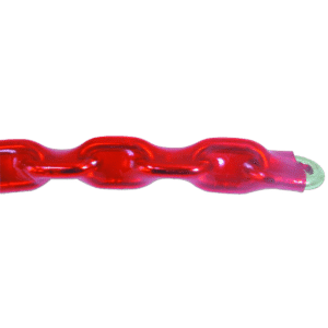 ENGLISH CHAIN Strong Link Security Welded Steel Chain - 8mm ZP 1.2m
