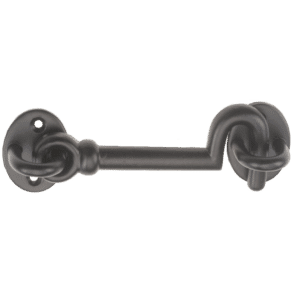 CROMPTON Black Cabin Hook - 102mm