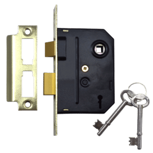 UNION 2295 2 Lever Sashlock - 75mm PB KA Bagged