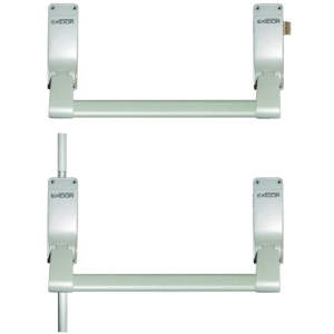 EXIDOR 285 Double Rebated Panic Bolt Set - SE