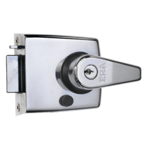 ERA 183 & 193 Deadlocking Nightlatch - 60mm SC With Satin Silver Cylinder Boxed