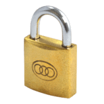 Tricircle 26 Series Brass Open Shackle Padlocks - 25mm KD Boxed