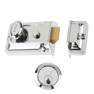 YALE 77 & 706 Non-Deadlocking Traditional Nightlatch - 60mm CH with CH Cylinder Visi