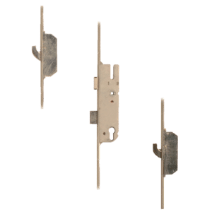 GU Lever Operated Latch & Deadbolt - 2 Hook - 28/92 - 16mm Faceplate