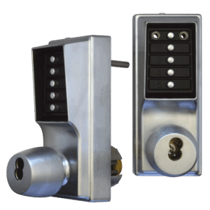 DORMAKABA EE1000 Series EE1021B Back To Back Digital Lock With Key Override On Both Sides - SC No Cylinder