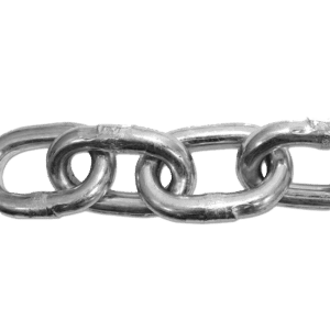 ENGLISH CHAIN Case Hardened Chain - 10mm ZP 1m