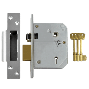 UNION C-Series 3K74E BS 5 Lever Sashlock - 80mm SC KD Boxed