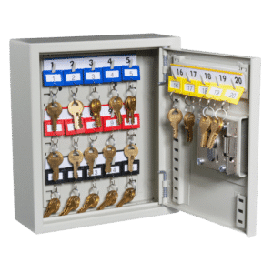 KEYSECURE KS Euro Cylinder Key Cabinet - GREY 20 Key