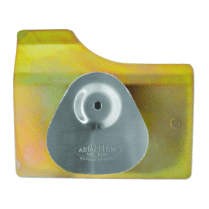ARMAPLATE Ford Escort Lock Protector Plate - Offside Front