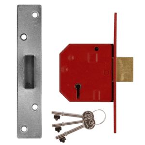 UNION 2134E BS 5 Lever Deadlock - 67mm SC KD Visi
