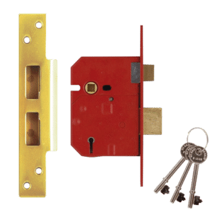 UNION 2234E BS 5 Lever Sashlock - 67mm PL KD Visi