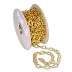 ENGLISH CHAIN 331 Brass Oval Chain - 12mm PB