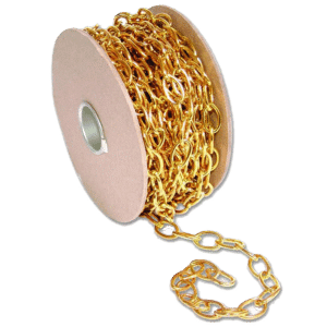 ENGLISH CHAIN 331 Brass Oval Chain - 16mm PB
