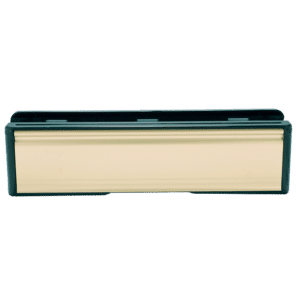 WELSEAL UPVC Letter Box 265mm Wide - Gold