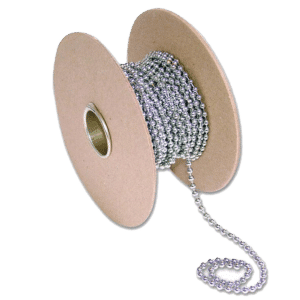 ENGLISH CHAIN 101 Chrome Plated Brass Ball Chain - 4mm CP