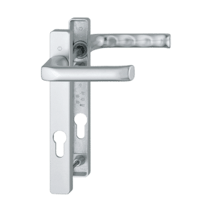 HOPPE London UPVC Lever Door Furniture 113P/366M - 92mm Centres Silver