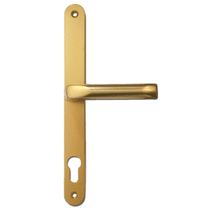 HOPPE London UPVC Lever / Moveable Pad Door Furniture 76G/3831N/113 - 92mm/62mm Centres Gold