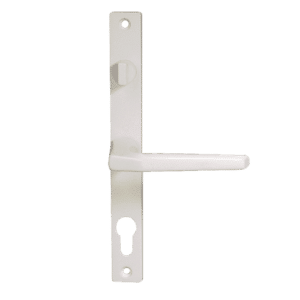 HOPPE UPVC Lever Door Furniture To Suit Fullex c/w Snib - 68mm Centres White